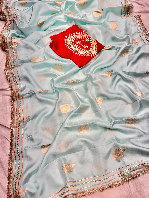 HO Silk Saree with Aangi Blouse
