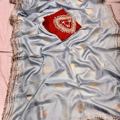 HO Silk Saree with Aangi Blouse