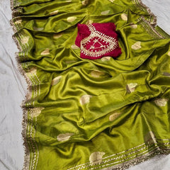 HO Silk Saree with Aangi Blouse