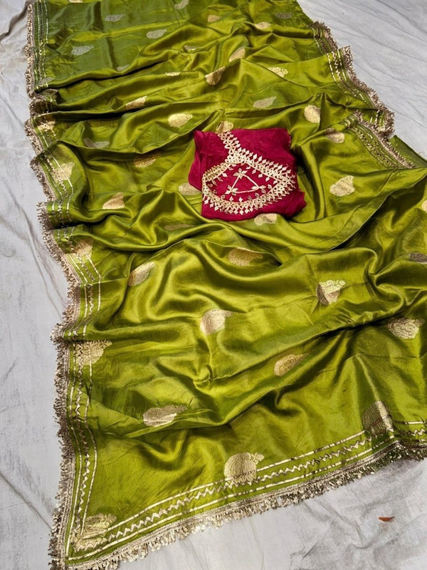HO Silk Saree with Aangi Blouse