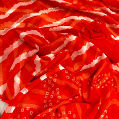 Leheriya Bandhej Saree