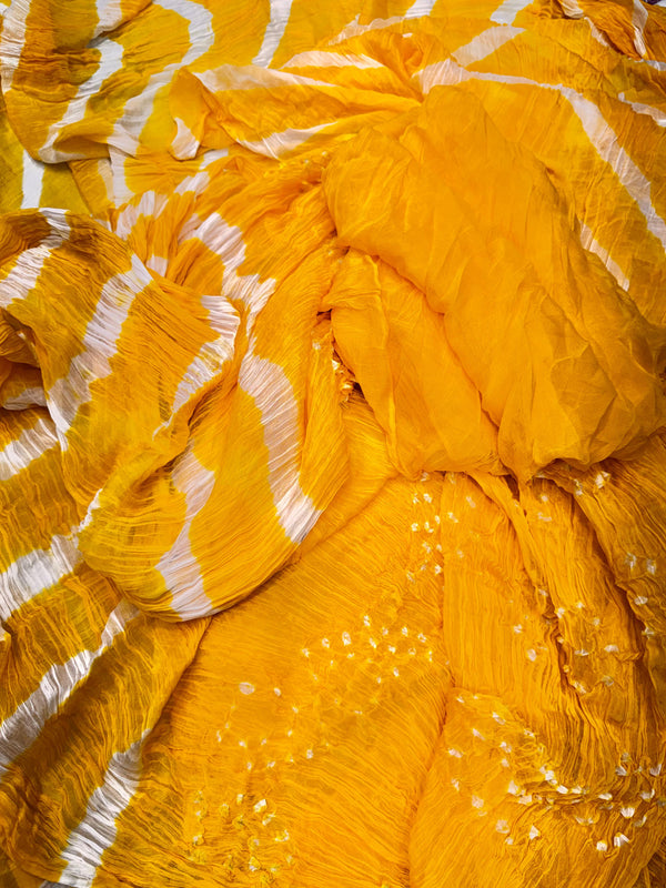 Leheriya Bandhej Saree
