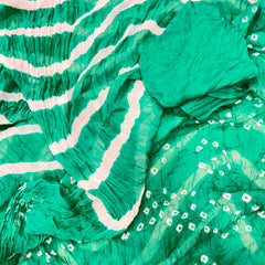 Leheriya Bandhej Saree