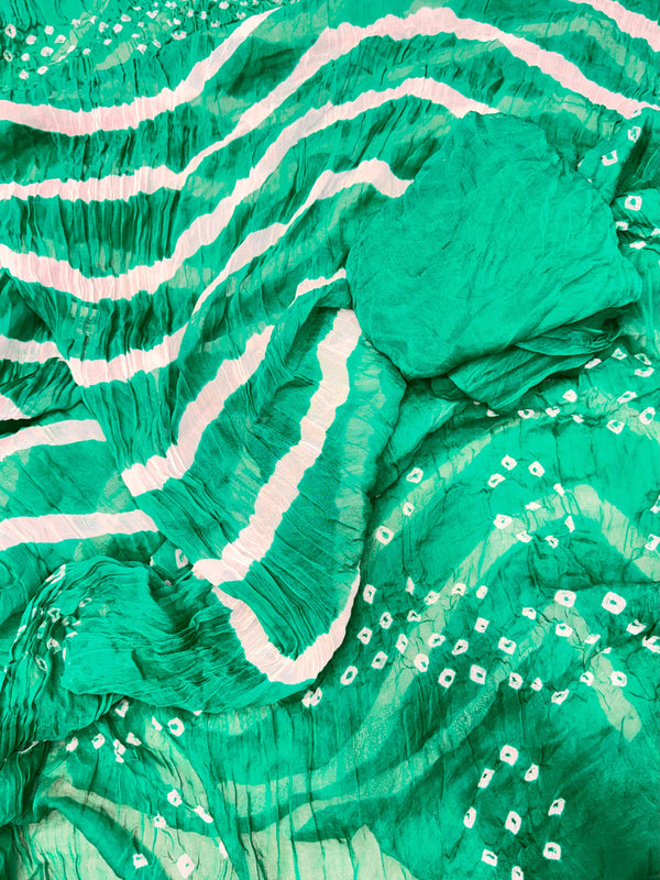 Leheriya Bandhej Saree