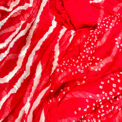Leheriya Bandhej Saree