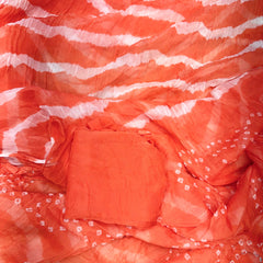 Leheriya Bandhej Saree