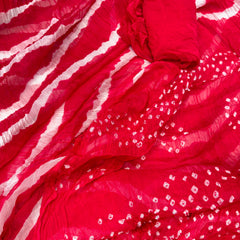 Leheriya Bandhej Saree