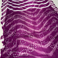 Leheriya Bandhej Saree