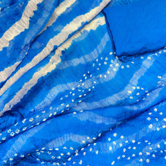 Leheriya Bandhej Saree