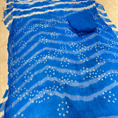 Leheriya Bandhej Saree