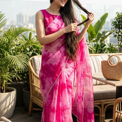 Pure Organza Saree