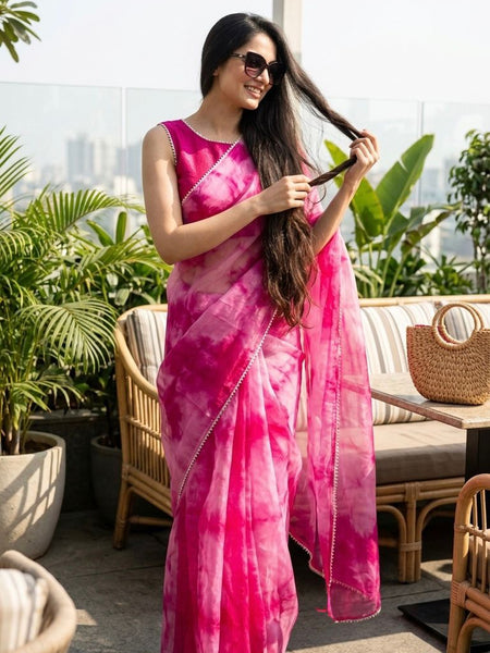 Pure Organza Saree
