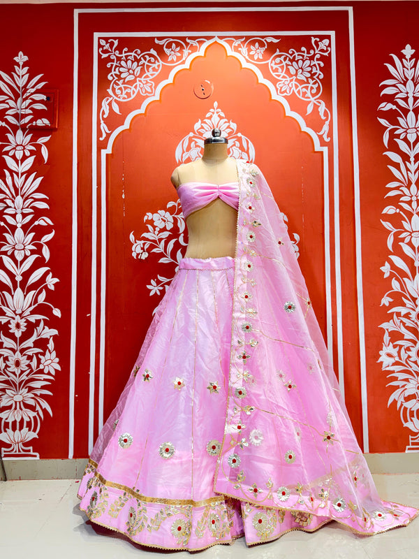 Pure Organza Lehenga Set