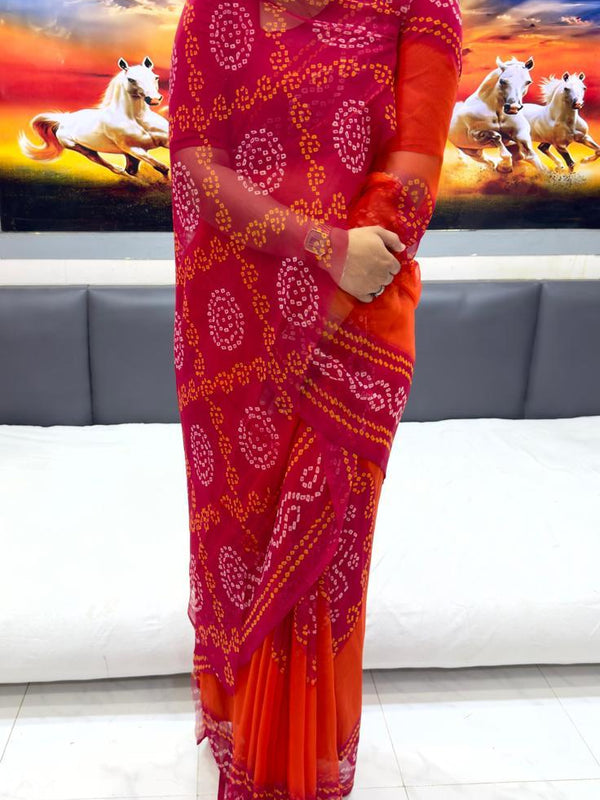 Royal Georgette Saree