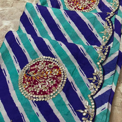 Pure Tussar Silk Leheriya