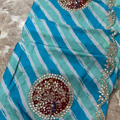 Pure Tussar Silk Leheriya
