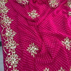 CxC Georgette Mothra Saree