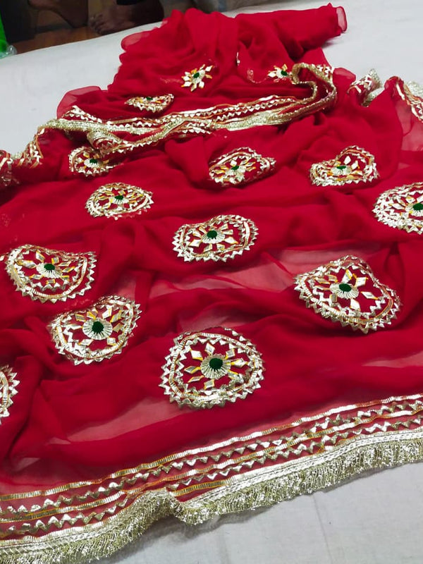 Royal Georgette Saree