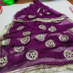 Royal Georgette Saree