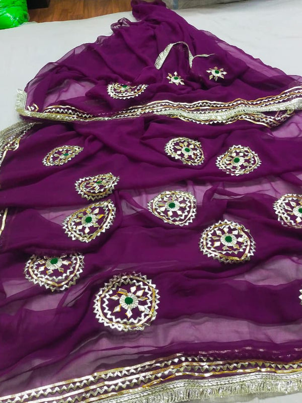 Royal Georgette Saree