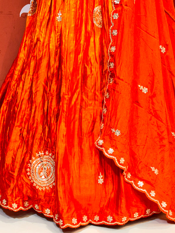Gajji Silk Lehenga