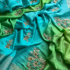 Moonga Silk Saree