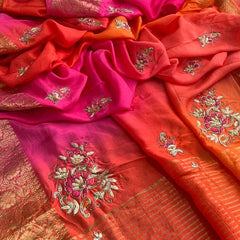 Moonga Silk Saree