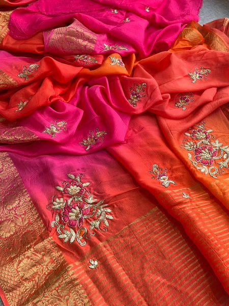Moonga Silk Saree
