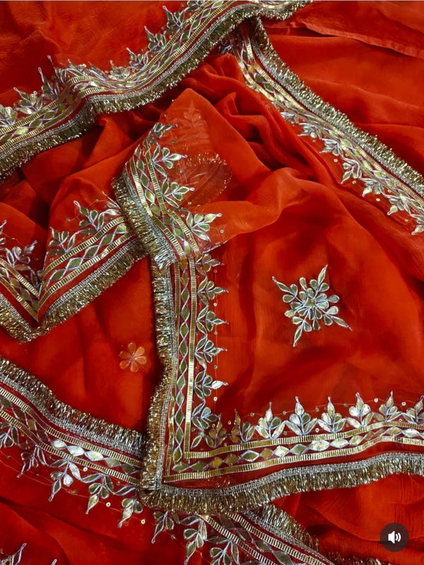 Semi Chiffon Saree
