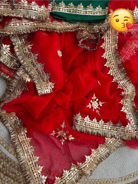Semi Chiffon Saree
