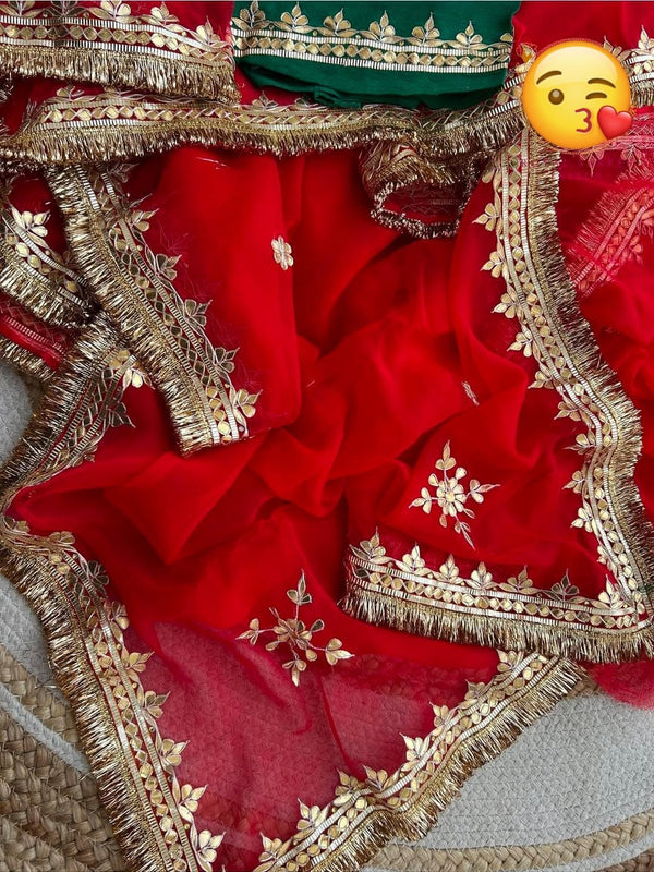 Semi Chiffon Saree