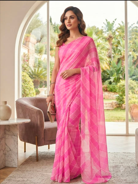 Leheriya Saree
