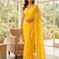 Leheriya Saree