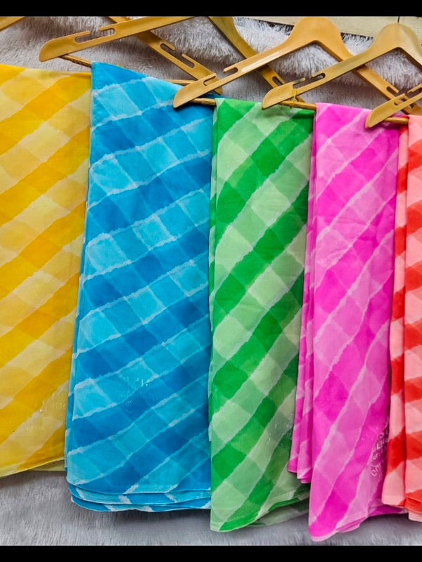 Leheriya Saree