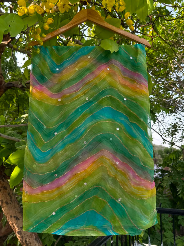 Leheriya Saree
