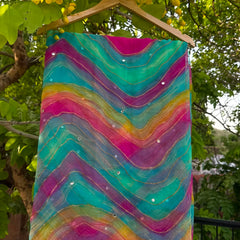Leheriya Saree