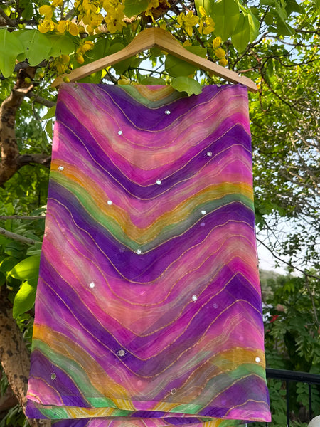 Leheriya Saree