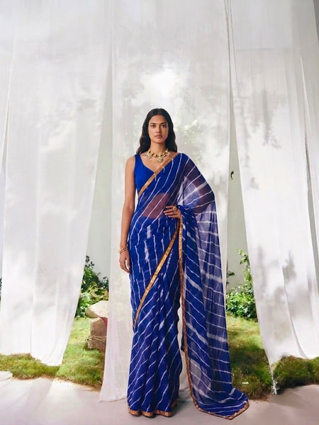 Leheriya Saree