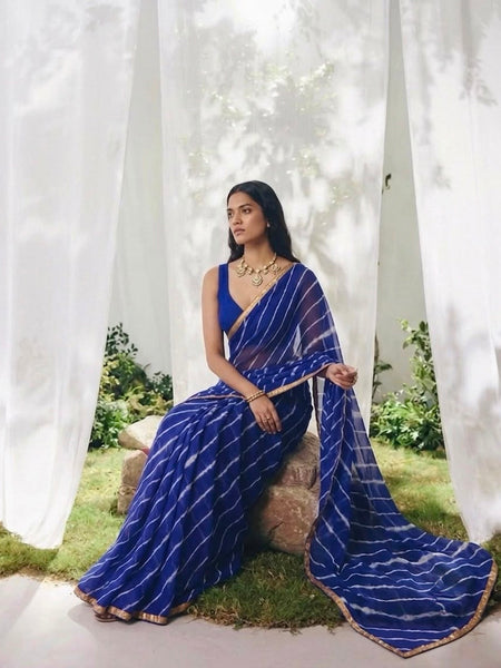 Leheriya Saree
