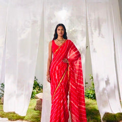 Leheriya Saree