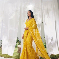 Leheriya Saree