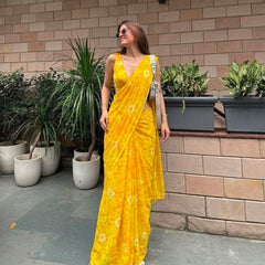 Leheriya Saree