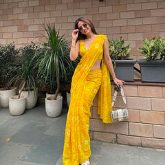 Leheriya Saree