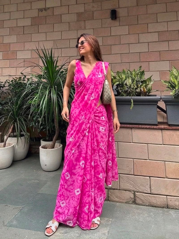 Leheriya Saree