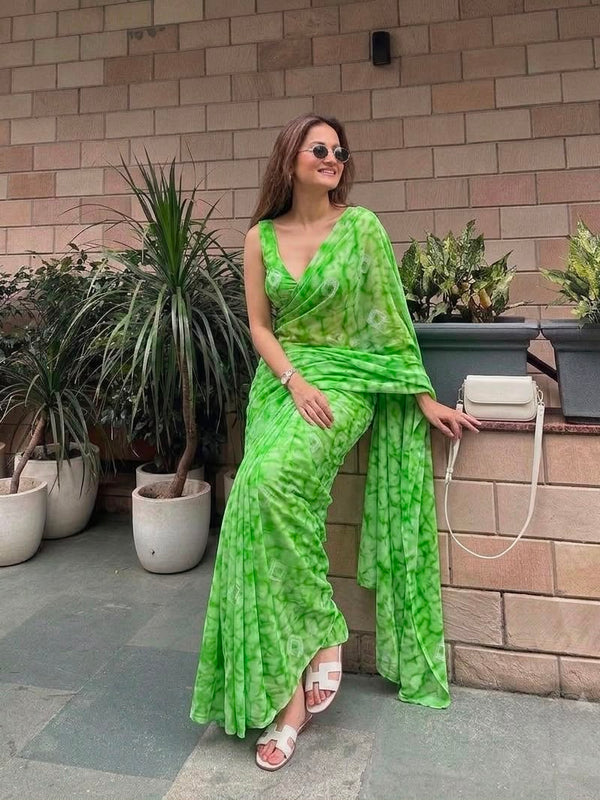 Leheriya Saree