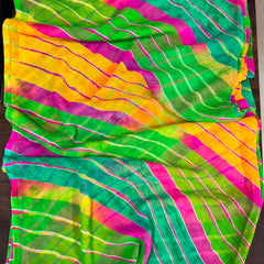 Leheriya Saree
