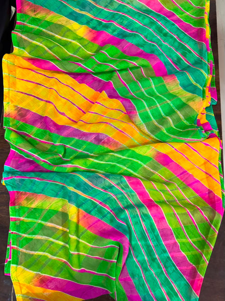 Leheriya Saree