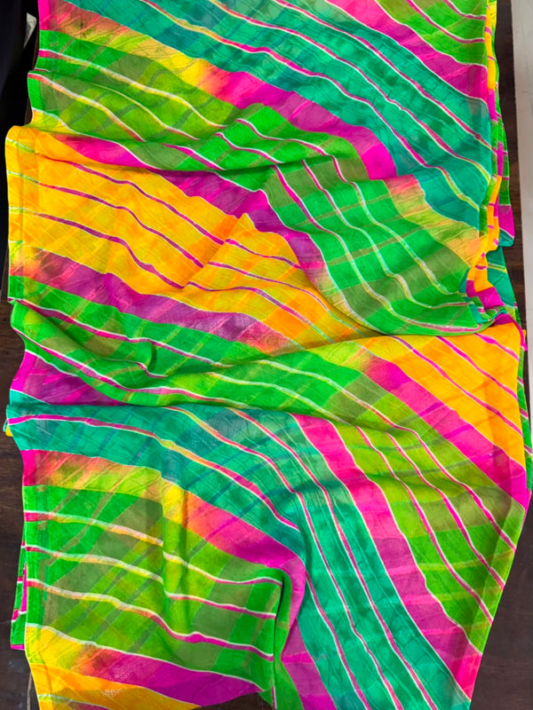 Leheriya Saree
