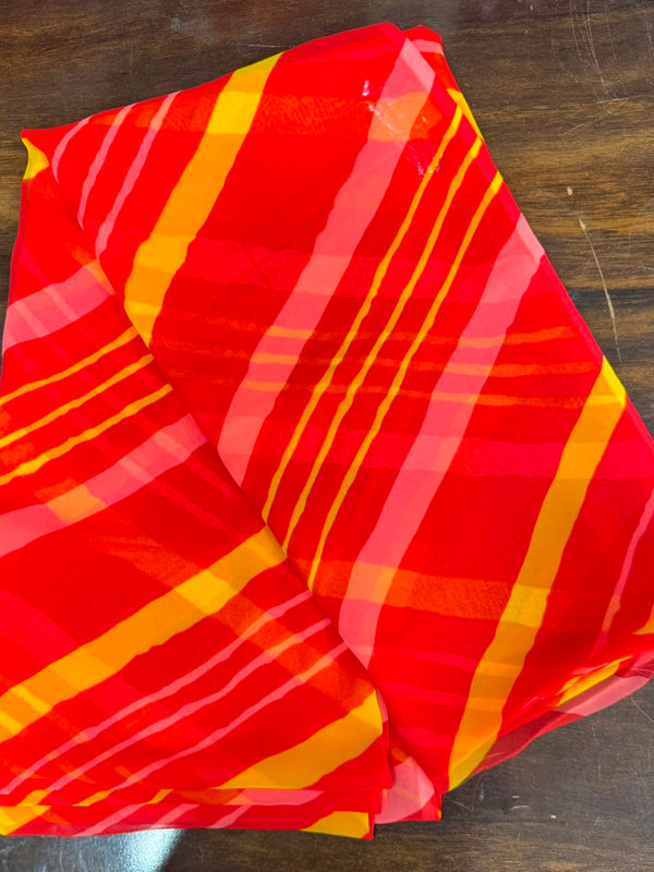 Leheriya Saree