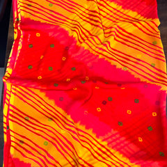 Leheriya Saree